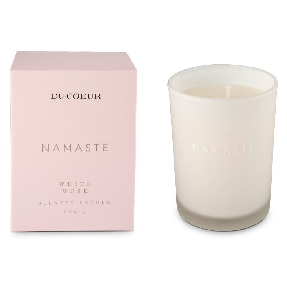 Du Coeur Soya voks duftlys 260g White musk
