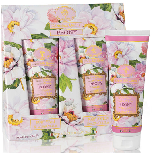 Fiorentino Laguna Blu Body Wash & Body Lotion Peony