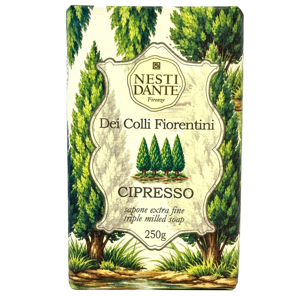 250g Fine Natural Soap Regenerating Cypress NY INDPAKNING