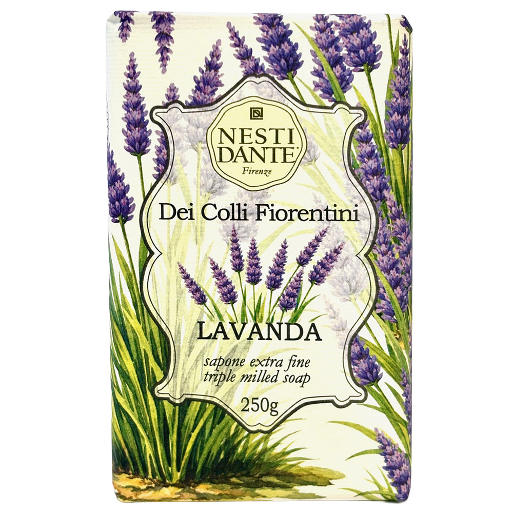 250g Fine natural relaxing lavender soap NY INDPAKNING