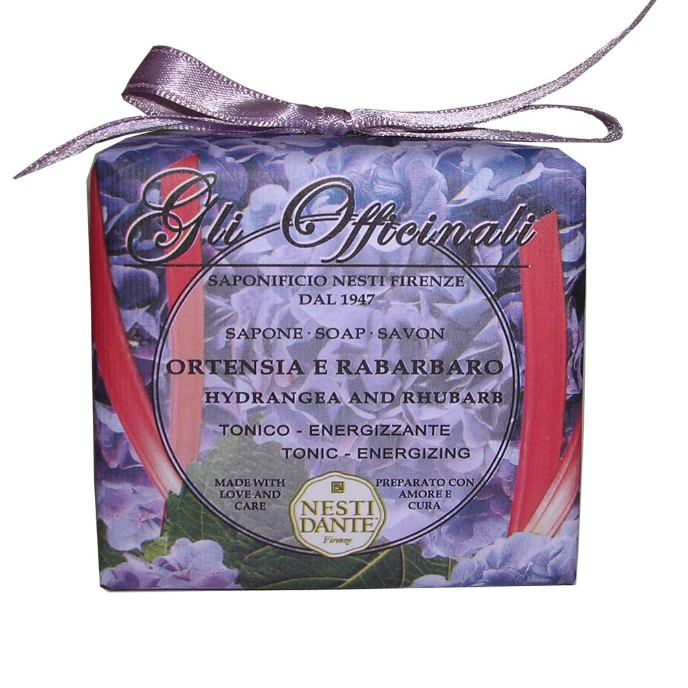 Vegetabilsk Sæbe Hortensia & Rabarber 200g