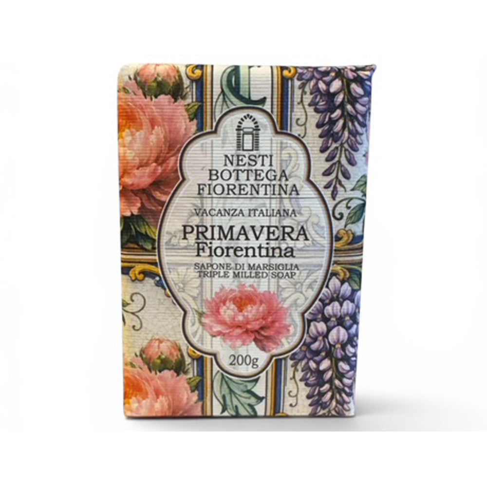 200g Fine Natural Soap Primavera Fiorentina