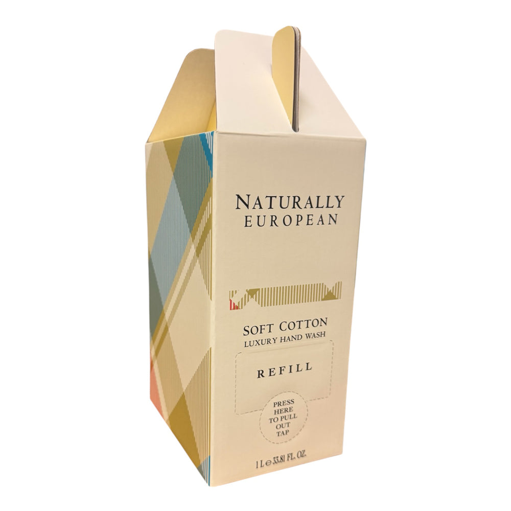 Naturally European Håndsæbe Refill Soft Cotton
