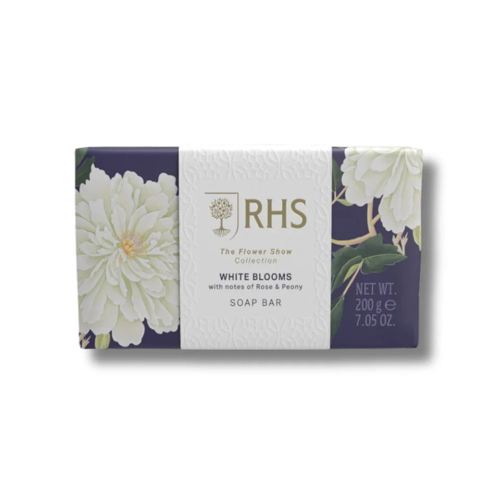RHS The Flower Show Collection Soap Bar White Blooms 200g