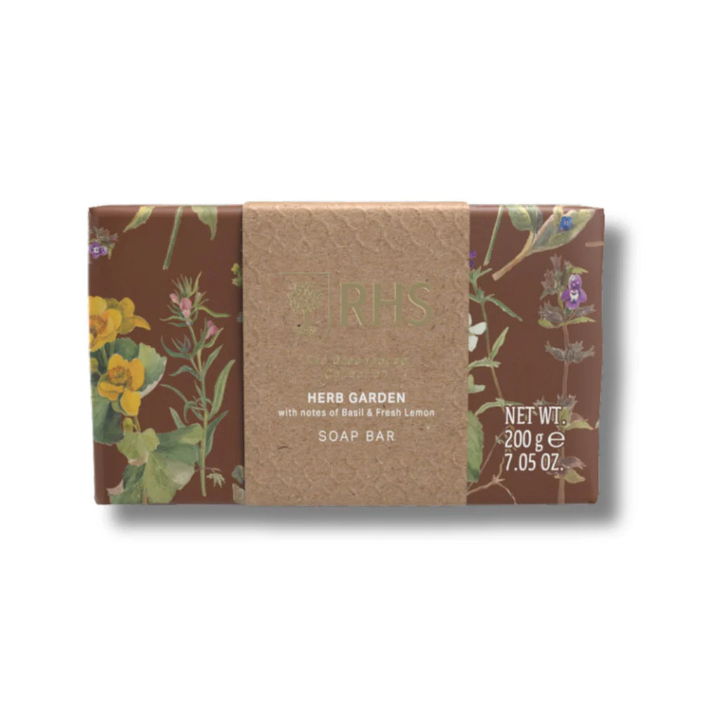 RHS The Greenhouse Collection Soap Bar Herb Garden 200g