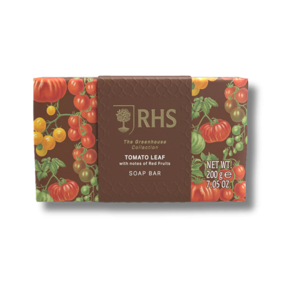 RHS The Greenhouse Collection Soap Bar Tomato Leaf 200g - KOMMER SNART
